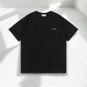 OFF-WHITE Crew neck, short sleeves Size: L
